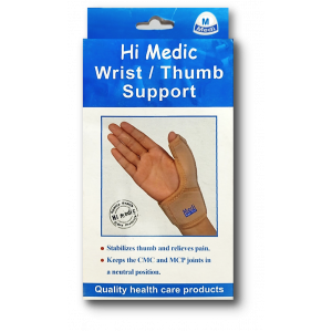 HI MEDIC WRIST THUMB SUPPORT STABILIZE THUMB & RELIEVES PAIN SIZE MEDIUM